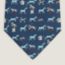 “百马千姿”领带, 海军蓝/天空蓝/红色