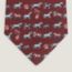 Cheval Sous Toutes Ses Formes tie, bordeaux/ciel/rouge