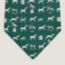 “百马千姿”领带, 绿色/灰色/水绿色