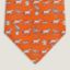 Cheval Sous Toutes Ses Formes tie, orange/gris/marine