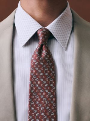Deux Par Deux tie 7&nbsp;cm, View: Worn, worn, view 2 of 2