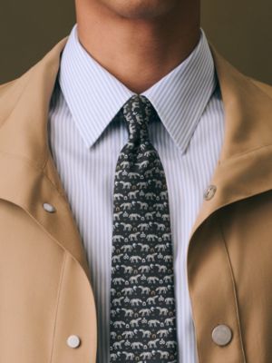 “骏马铁艺”领带, 视图: 图片：产品佩戴, worn, 当前为第2张（共2张）