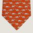 Metallerie Equestre tie 7&nbsp;cm, orange/blanc/ciel