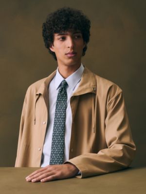 “绿色出行”Twillbi领带, 视图: 图片：产品佩戴, worn, 当前为第2张（共3张）