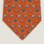 Mobilite Douce Twillbi tie 7&nbsp;cm, orange brûlé/ciel/gris brûlé
