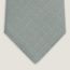 H Mors Twillbi tie 7&nbsp;cm, gris clair/blanc/ciel