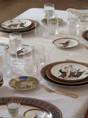 Cheval d’Orient bread and butter plate n°2, View: front, front, view 2 of 3