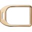Jockey belt buckle & Reversible leather strap 38&nbsp;mm, Jockey, Metallic finish Yellow gold plated, no stock