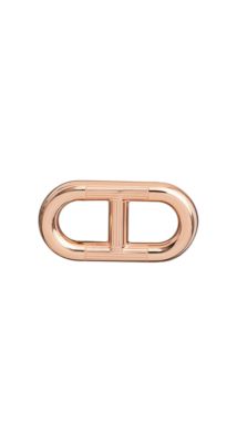 Maillon H, Metallic finish Rose gold