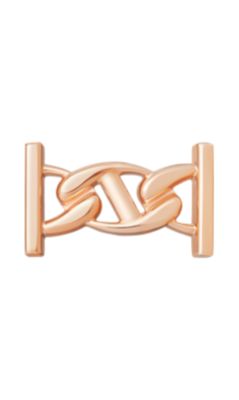 My H, Metallic finish Rose gold