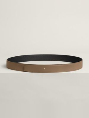 Reversible leather strap 32&nbsp;mm
