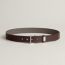 Otto 32 reversible belt, Havane/gris étain, no stock