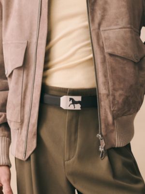 Au Trot皮带扣 & 双面皮腰带32毫米, 视图: 图片：产品佩戴, worn, 当前为第3张（共4张）
