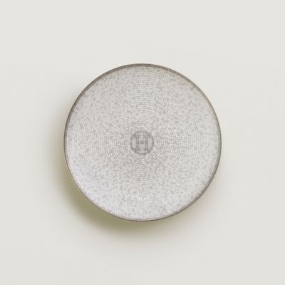 Mosaique au 24 platinum bread and butter plate