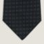 Faconnee H Bicolore tie, marine/noir