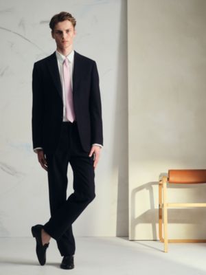 “锚链提花”领带, 视图: 图片：产品佩戴, worn, 当前为第2张（共2张）