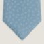 Faconnee Maillons tie, bleu nuage