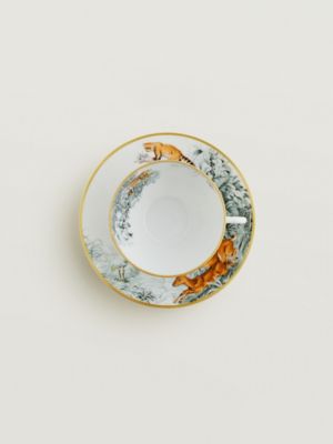 “赤道丛林”早餐杯与杯碟, 视图: 正面图, front, 当前为第4张（共5张）