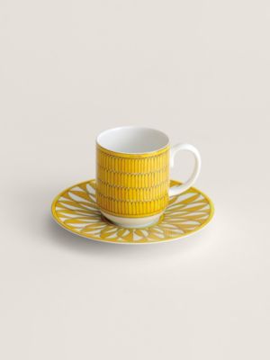Soleil d’Hermès coffee cup and saucer