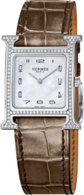 アワー H ウォッチ、ミディアム モデル、30 mm Heure H watch, Medium model, 30 mm | Hermès USA