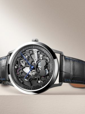 Slim d'Hermès Squelette Lune watch, 39.5&nbsp;mm, View: Detail, detail, view 3 of 4