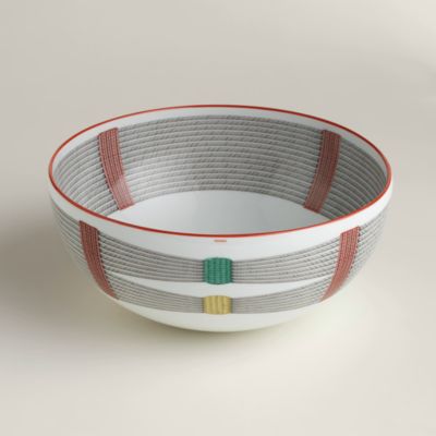 View: video, Tressages Equestres salad bowl, medium model