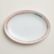Tressages Equestres oval platter, small model