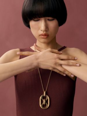 Eurydice项链，大号, 视图: 图片：产品佩戴, worn, 当前为第2张（共3张）