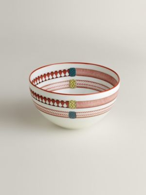 Tressages Equestres bowl, large model, View: Back, back, view 4 of 6
