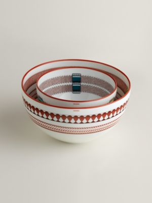 Tressages Equestres bowl, large model, View: front, front, view 5 of 6
