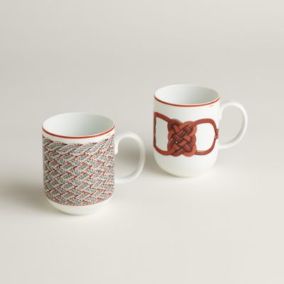 Tressages Equestres set of 2 mugs