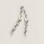 Chevaux en Liberte Twilly, blanc/vert-de-gris/bronze