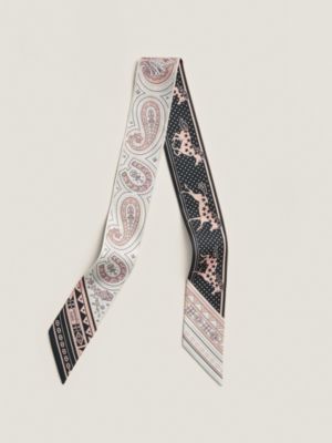 “爱心骏马BANDANA”Twilly小丝巾