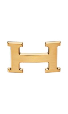 H, Metallic finish Yellow gold