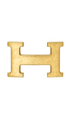 H Martelee, Metallic finish Yellow gold