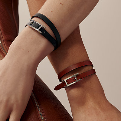 Black - Leather - Hermès Bracelets for Women | Hermès Black - Leather - Hermès Bracelets for Women | Hermès