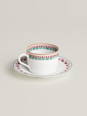 Hermès en Contrepoint 2号茶杯与杯碟, 视图: 背面, back, 当前为第3张（共3张）