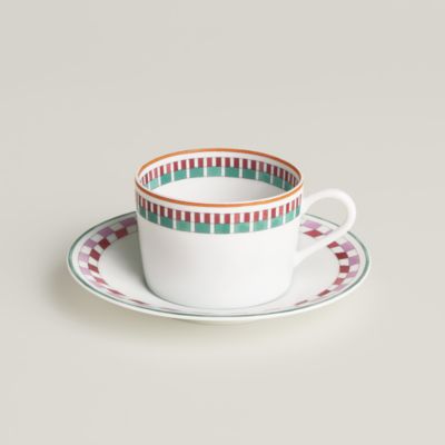 Hermès en Contrepoint tea cup and saucer n°2