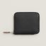Silk'In Compact wallet, noir/bleu paradis/gris perle