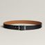 Nathan 32 reversible belt, noir/gold