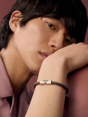 Puzzle H bracelet, View: Worn, worn, view 2 of 3