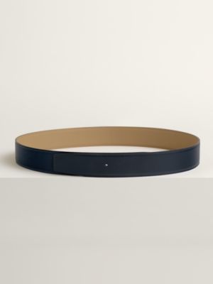 Reversible leather strap 38&nbsp;mm