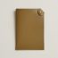 Tarmac passport holder, bronze doré