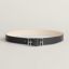 Cape Cod 32 reversible belt, graphite/craie, no stock