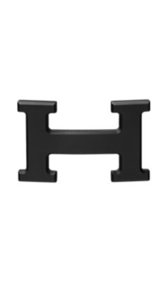 H, Metallic finish Black