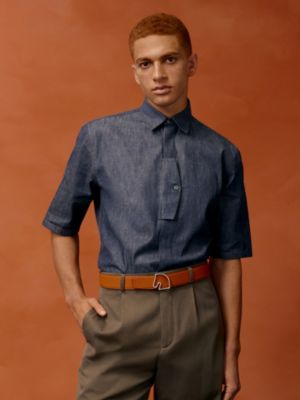 Tete de Cheval皮带扣 & 双面皮腰带38毫米, 视图: 图片：产品佩戴, worn, 当前为第3张（共3张）