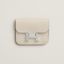 Constance Slim wallet, craie