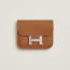 Constance Slim bicolor wallet, gold