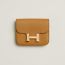Constance Slim wallet, caramel