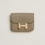 Constance Slim wallet, beige marfa